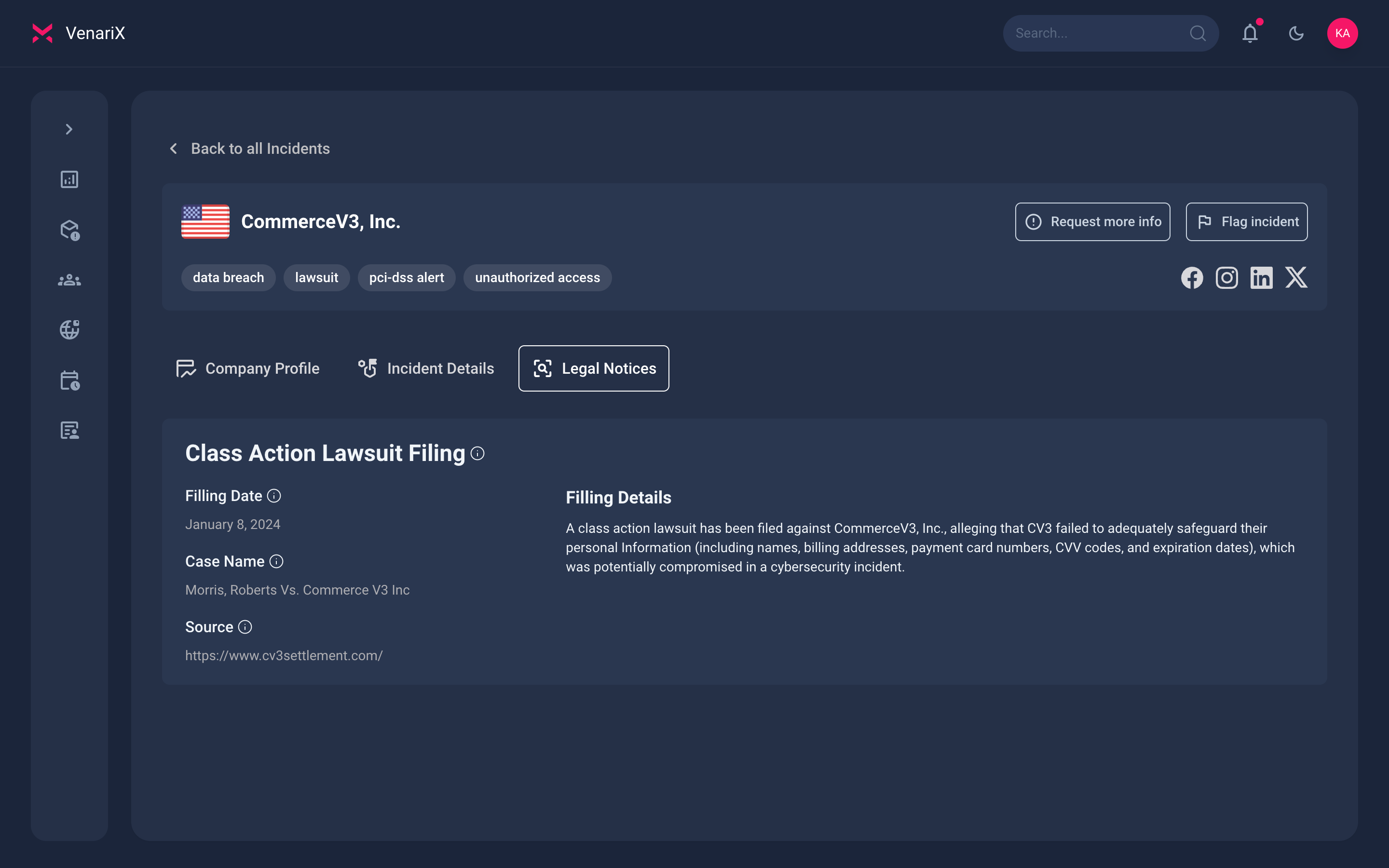 screencapture-dev-venarix-incidents-4478b036-76c6-4c63-81d0-c40f4e09c979-2026-07-09-15_18_52.png