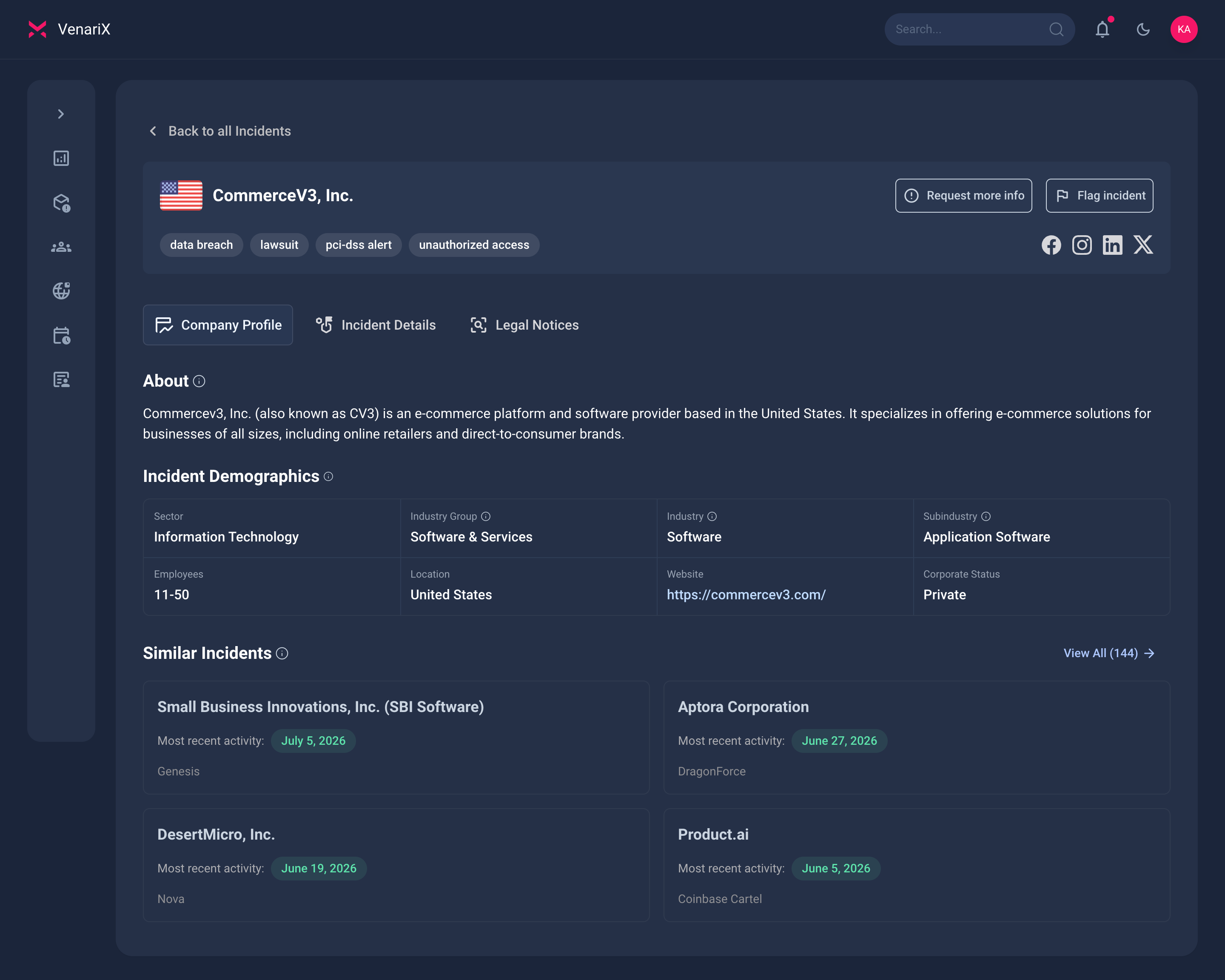 screencapture-dev-venarix-incidents-4478b036-76c6-4c63-81d0-c40f4e09c979-2026-07-09-15_17_34.png